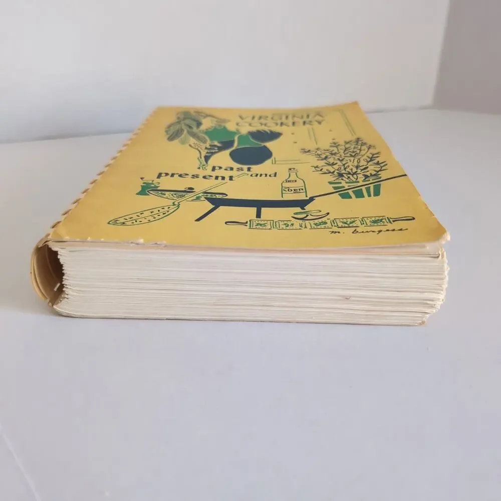 Virginia‎ Cookery Past and Present Cookbook Olivet Episcopal Church Paperback